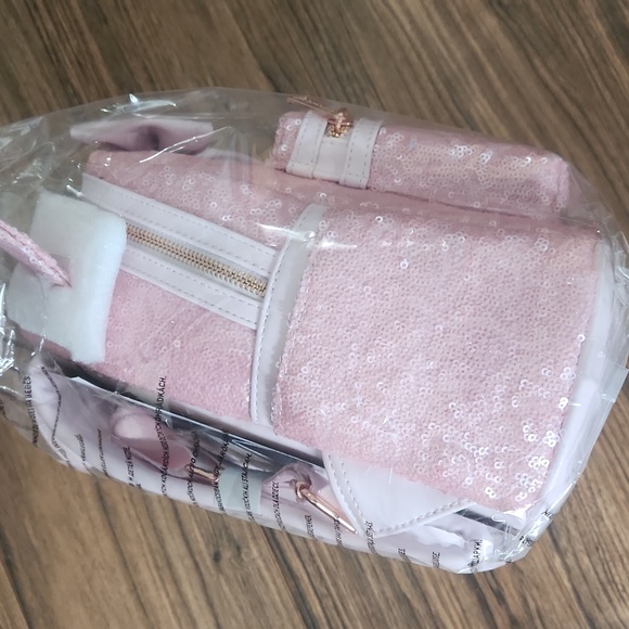 Disney Cotton Candy Pink Loungefly Mini Backpack - Picture 4 of 6